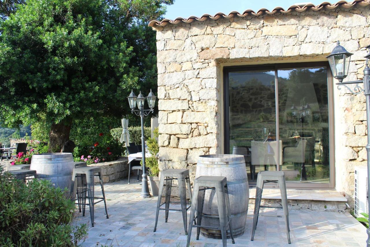 Hotel & Restaurant Les Bergeries D'Alata Bagian luar foto